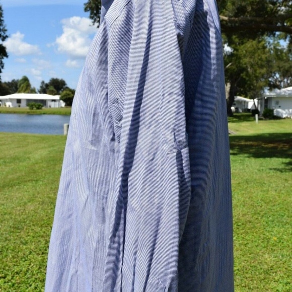 BLACK Saks Fifth Avenue Shirt 16.5 L Slim Fit - Picture 3 of 8